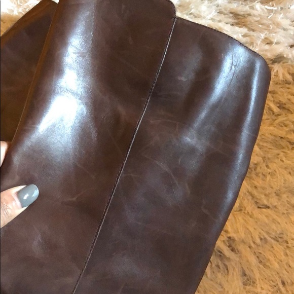 New Ralph Lauren Brown Leather Riding Boots sz 8 - Picture 4 of 4